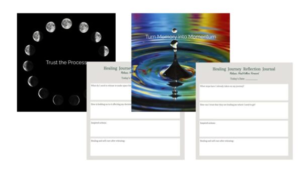 healing journey reflection journals sample image