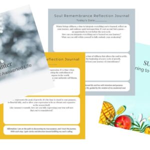 soul remembrance reflection journals sample image