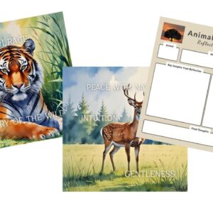 land animal message wall art sample image