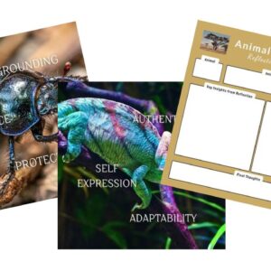 insect reptile message wall art sample image