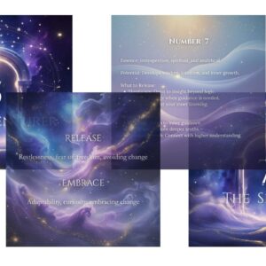 Healing with Numbers wall art sample image