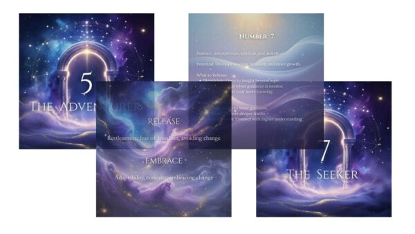 Healing with Numbers wall art sample image