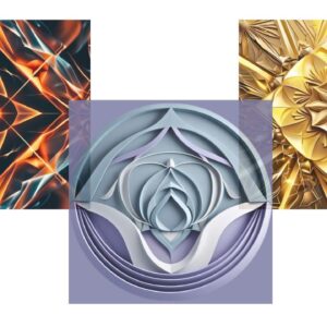 healing flow wall art sample image