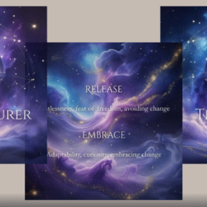 The Number Archetypes Healing Cards sample image